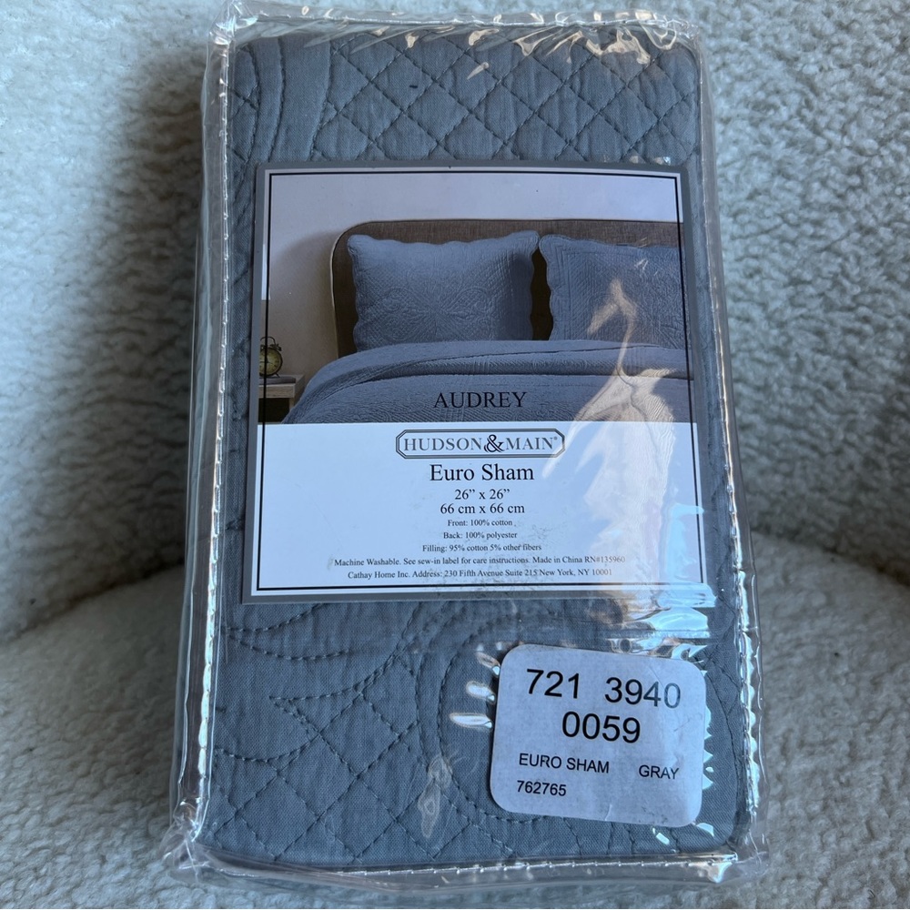 Audrey Hudson & Main Euro Sham | Only 1